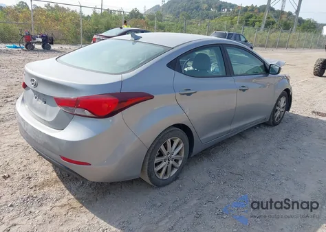 2015 Hyundai Elantra Se/Sport/Limited из США, поврежденный, VIN 5NPDH4AE2FH595165